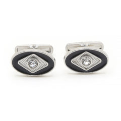 Men's Cufflink - Black