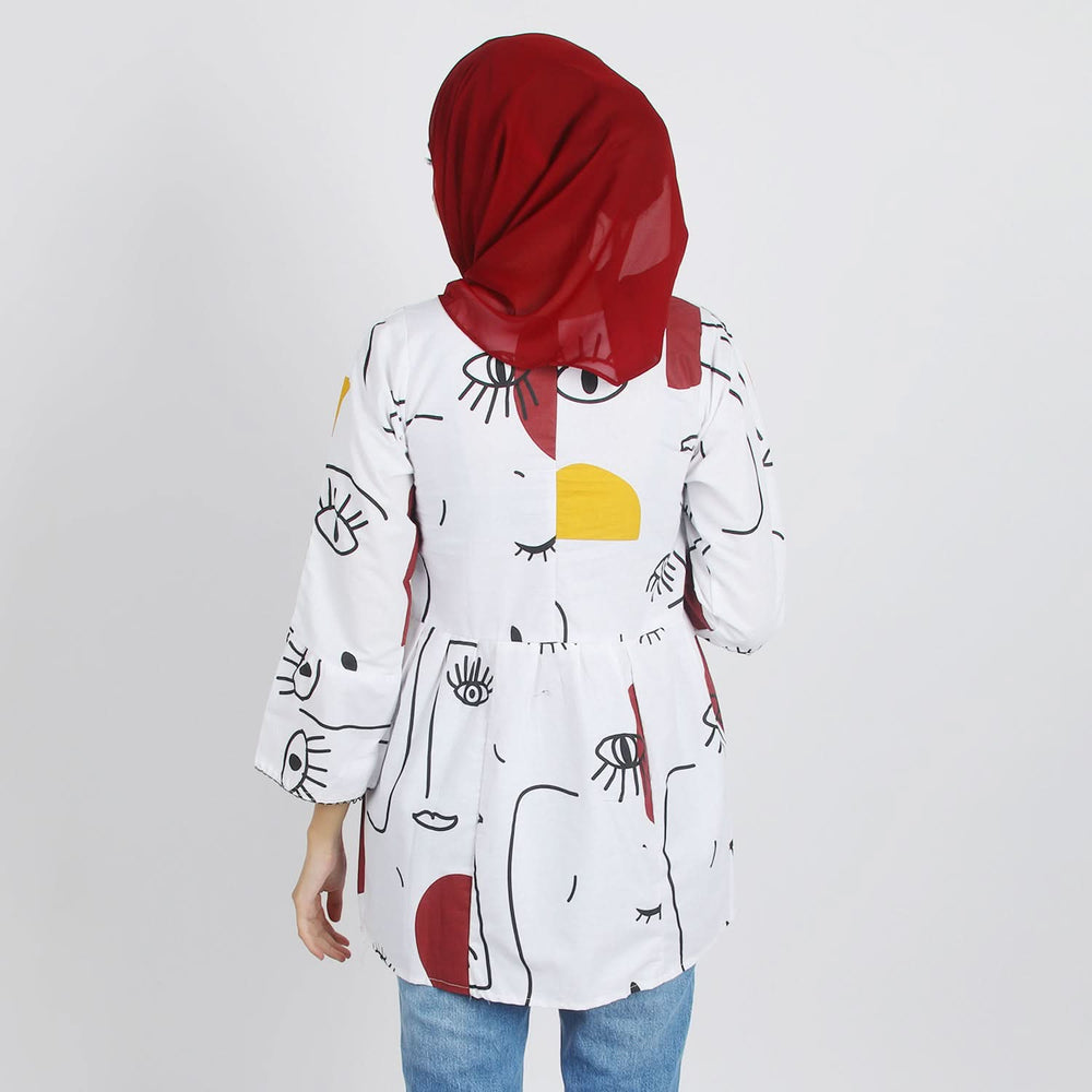Women's Printed Kurti - Multi Color, Women Ready Kurtis, Chase Value, Chase Value