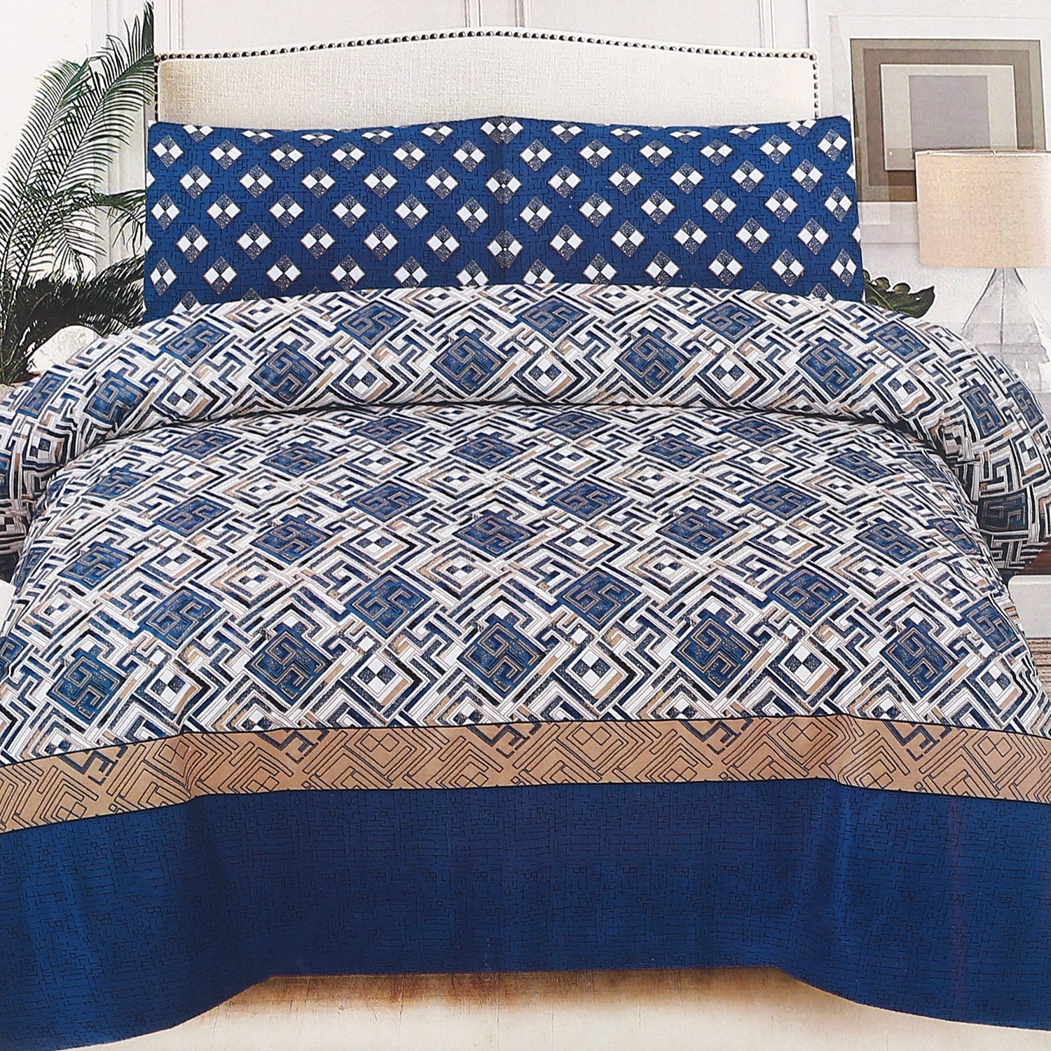 King Size Bed Sheet 90*95 - A3, King Size Bed Sheet, Chase Value, Chase Value