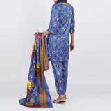 Shataj Febron Wash & Wear Unstitched Printed 3Pcs Suit - A3, Women, 3Pcs Shalwar Suit, Shataj, Chase Value