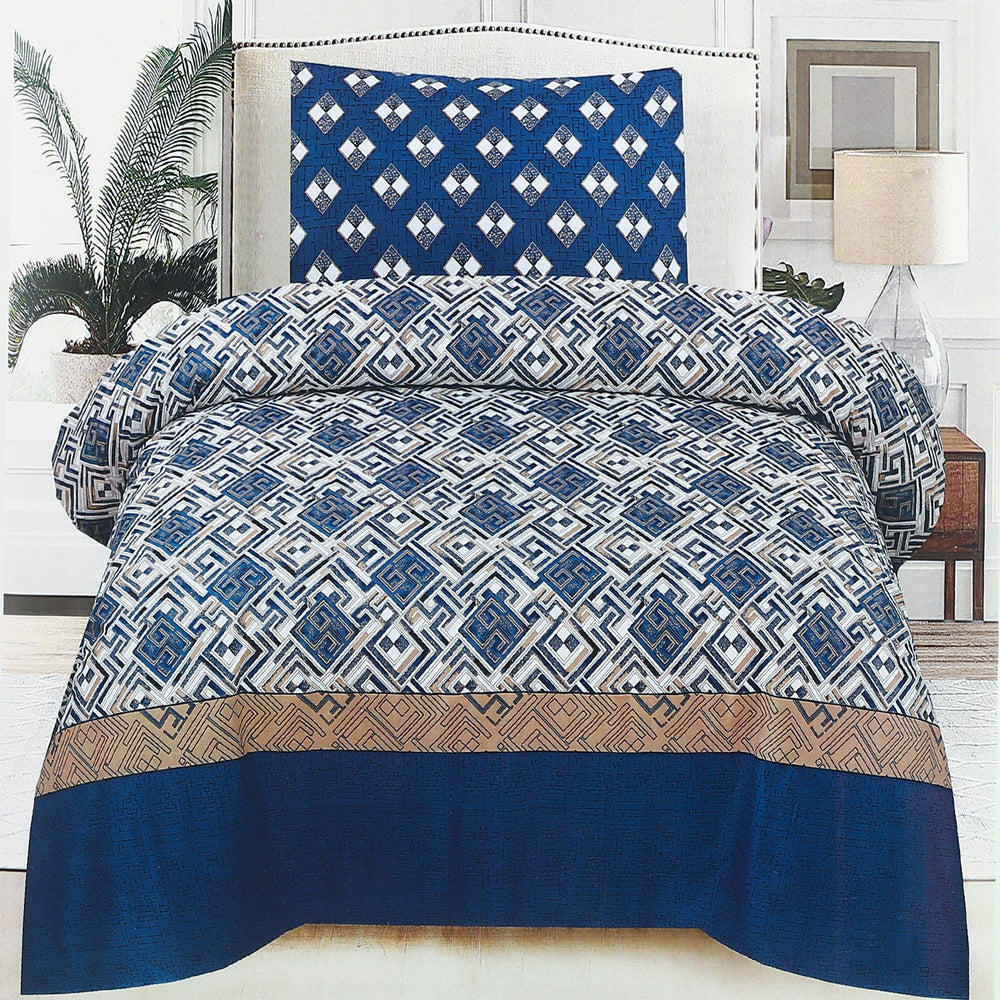 Single Bed Sheet Percale Finish - A3, Single Size Bed Sheet, Chase Value, Chase Value