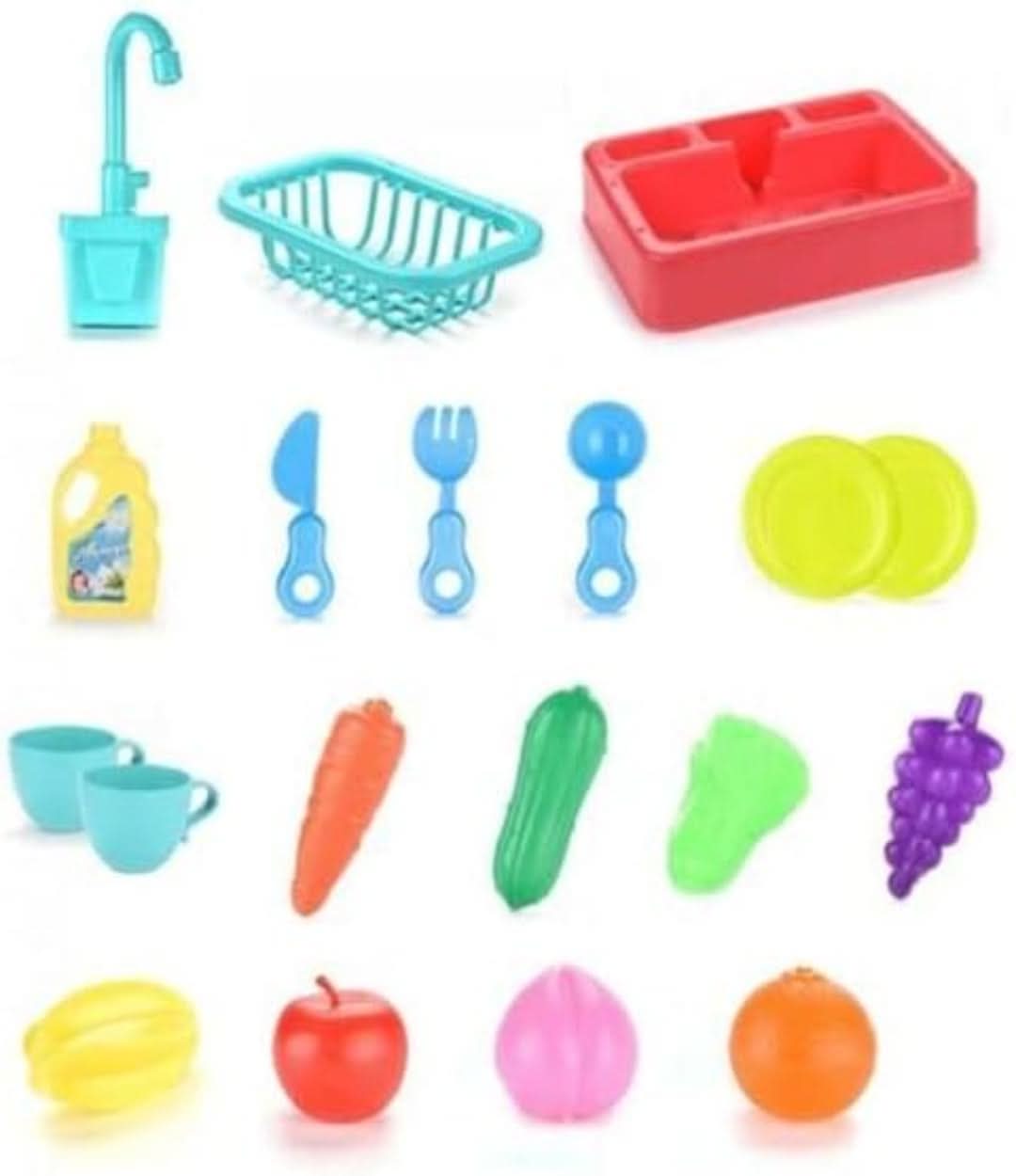 Kitchen Set 4 Colour Mix, Kids Cosmetic & Kitchen Sets, Chase Value, Chase Value