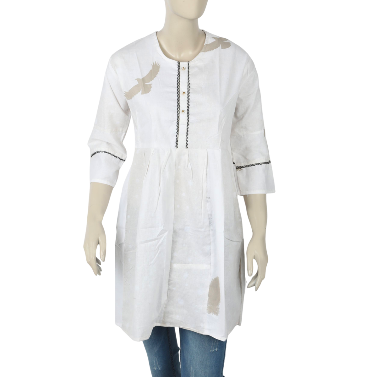 Women's Printed Kurti - A49, Women Ready Kurtis, Chase Value, Chase Value