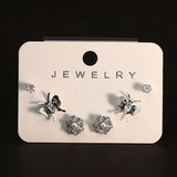 Women's Tops 3 Pcs - Silver, Women Earrings & Tops, Chase Value, Chase Value