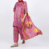 Shataj Febron Wash & Wear Unstitched Printed 3Pcs Suit - A4, Women, 3Pcs Shalwar Suit, Shataj, Chase Value