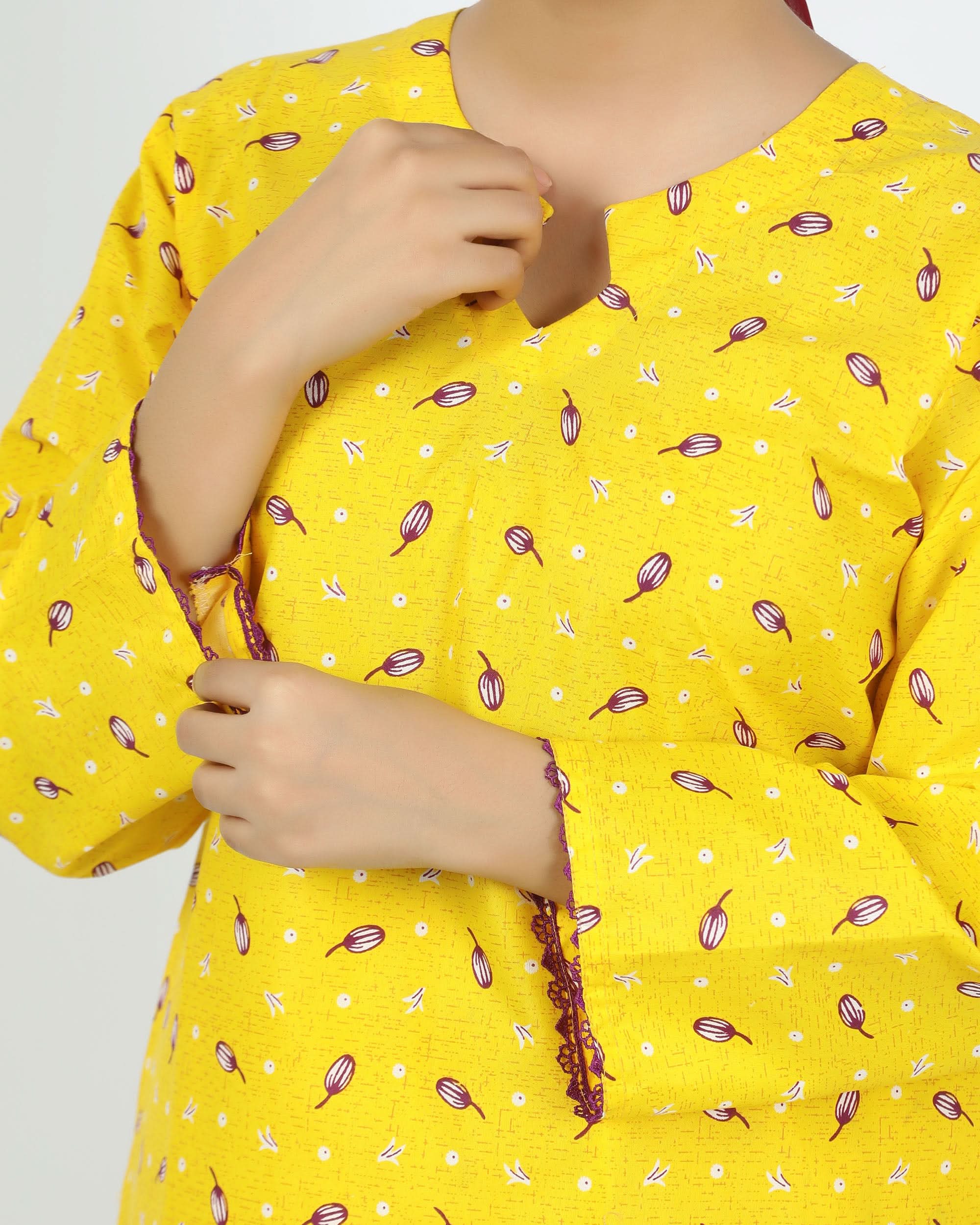 Women's Printed Unstitched 2pcs Suit, Women, 2Pcs Shalwar Suit, Chase Value, Chase Value
