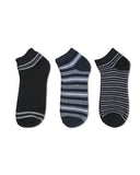 Knit Line Ankle Socks – 3 Pieces, Men's Socks, Chase Value, Chase Value