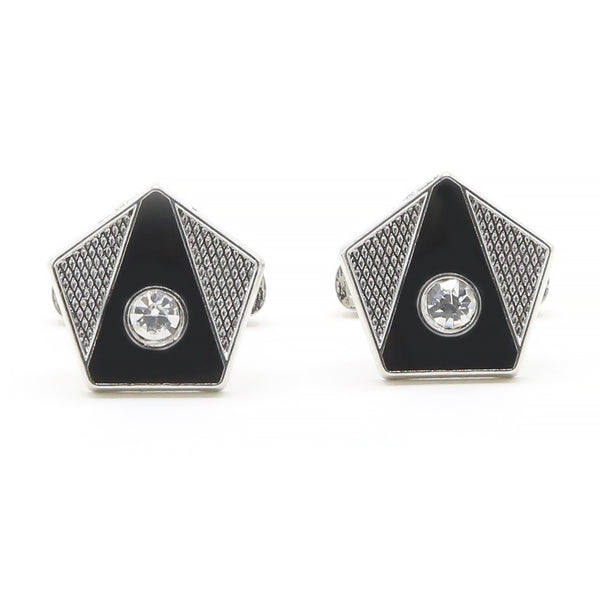 Men's Cufflink - Black