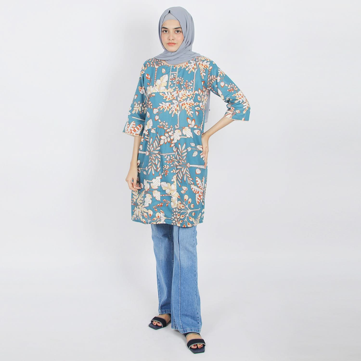 Women's Printed Kurti - Multi Color, Women Ready Kurtis, Chase Value, Chase Value