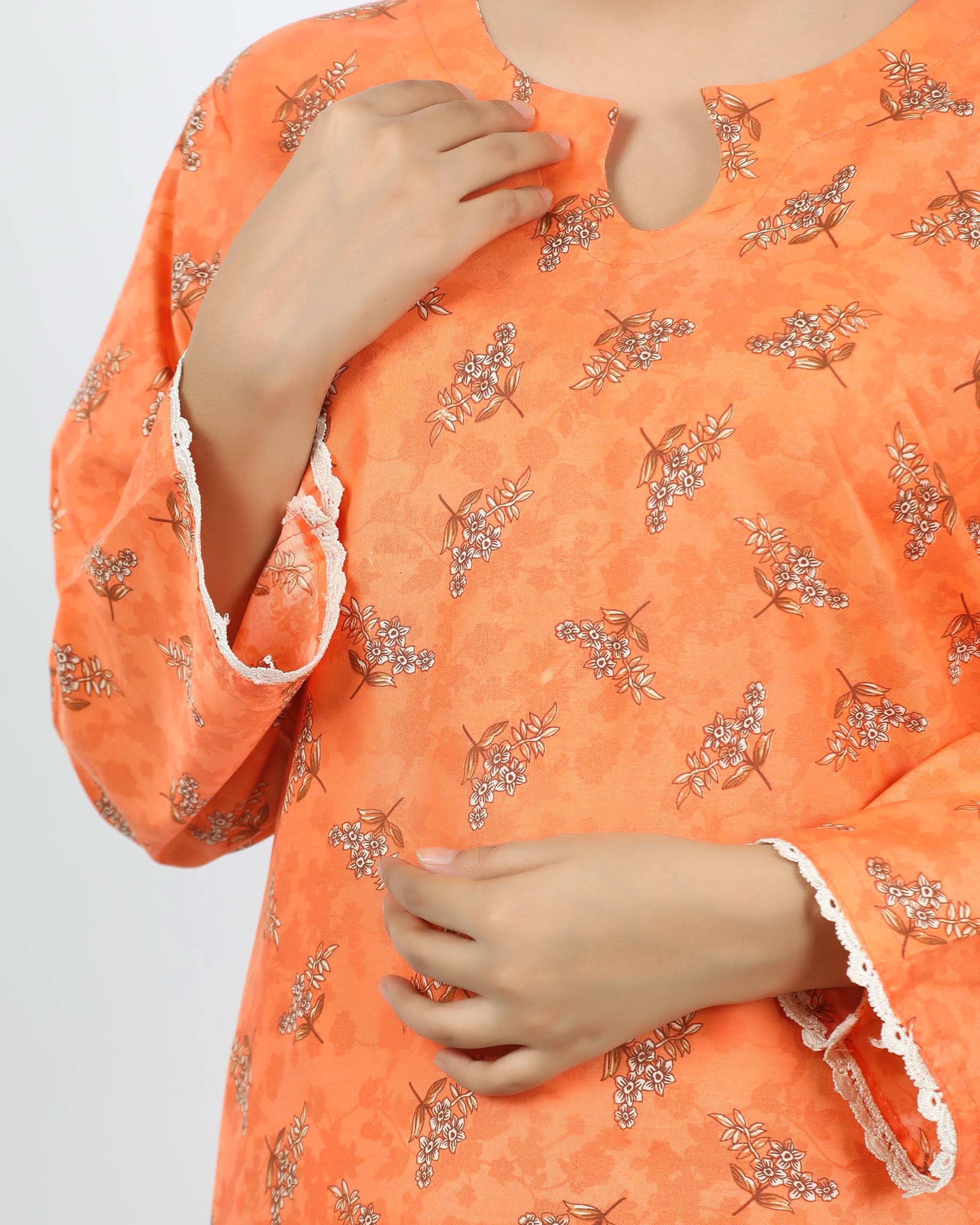 Women's Printed Unstitched 2pcs Suit, Women, 2Pcs Shalwar Suit, Chase Value, Chase Value