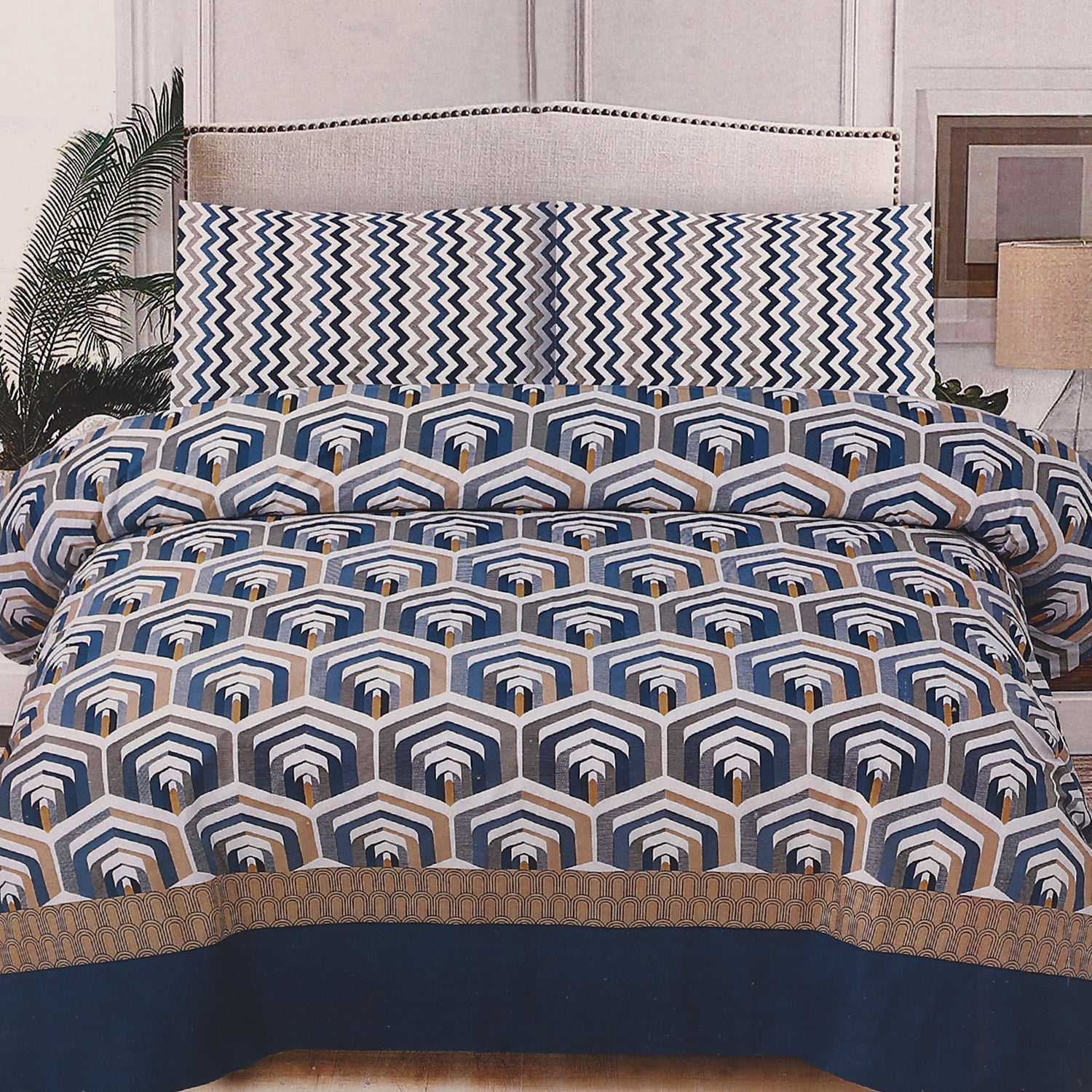 King Size Bed Sheet 90*95 - A5, King Size Bed Sheet, Chase Value, Chase Value