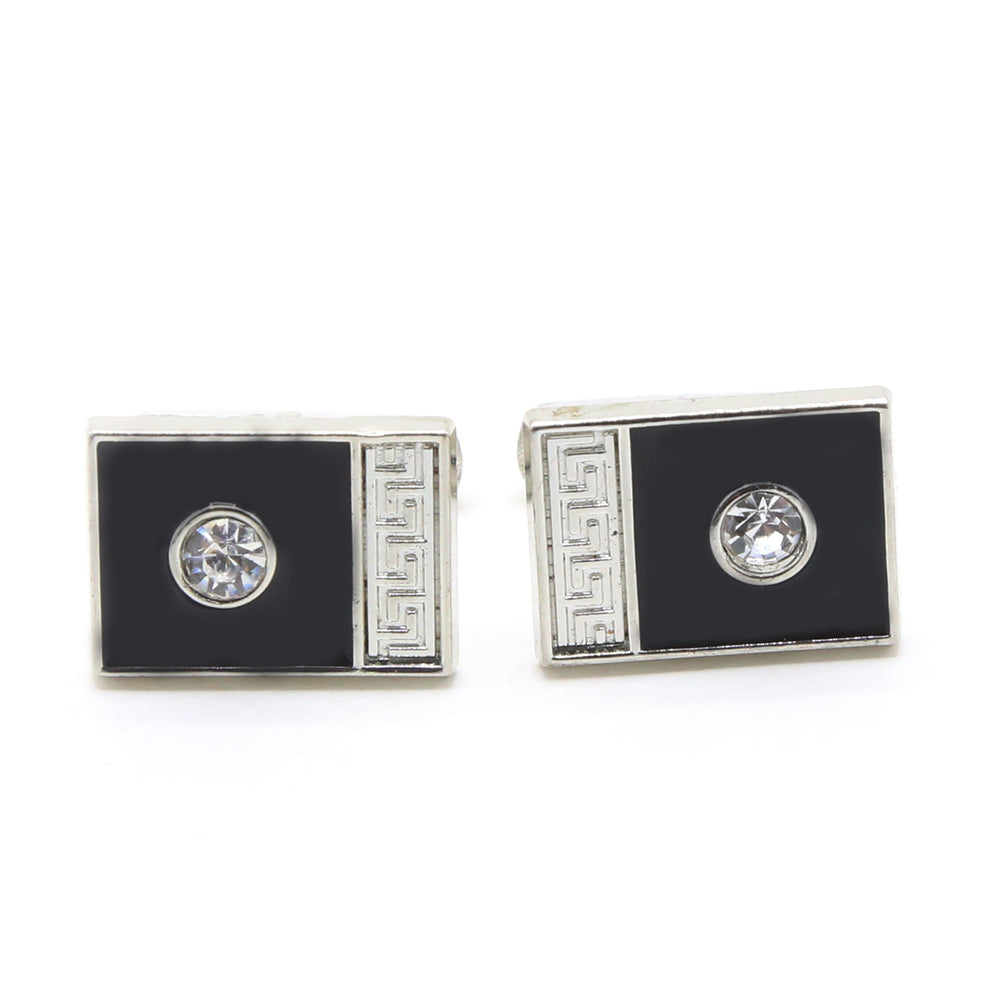 Men's Cufflink - Black, Men's Cufflinks, Chase Value, Chase Value