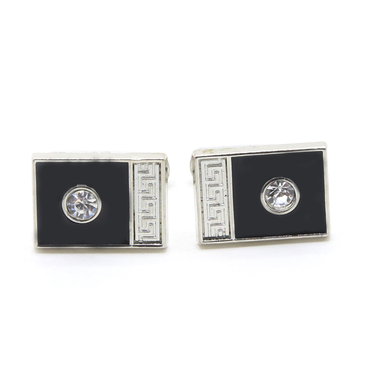Men's Cufflink - Black, Men's Cufflinks, Chase Value, Chase Value