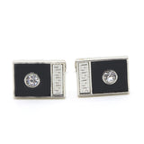 Men's Cufflink - Black, Men's Cufflinks, Chase Value, Chase Value