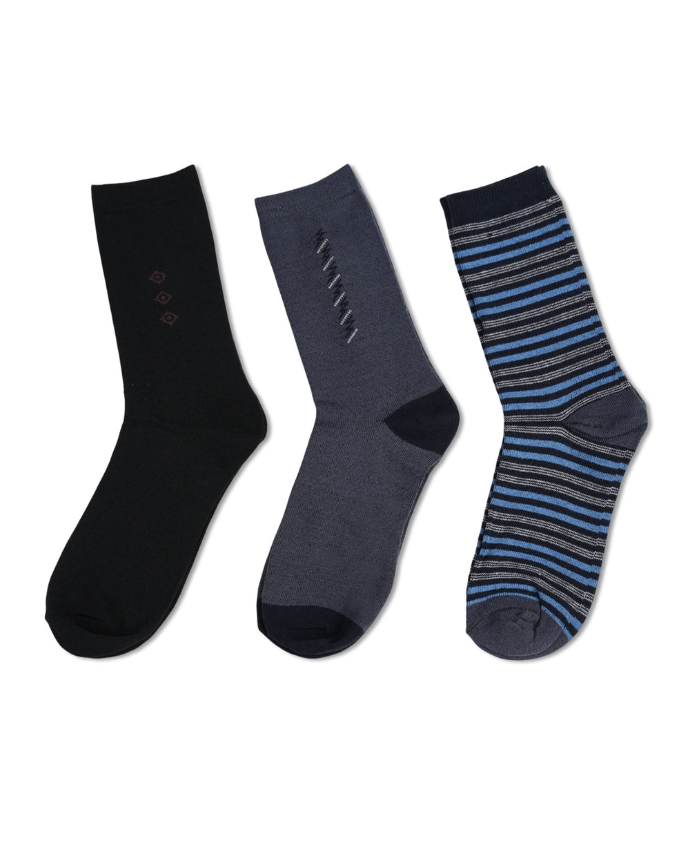 Men’s 3-Piece Socks – Cool & Fresh, Men's Socks, Chase Value, Chase Value