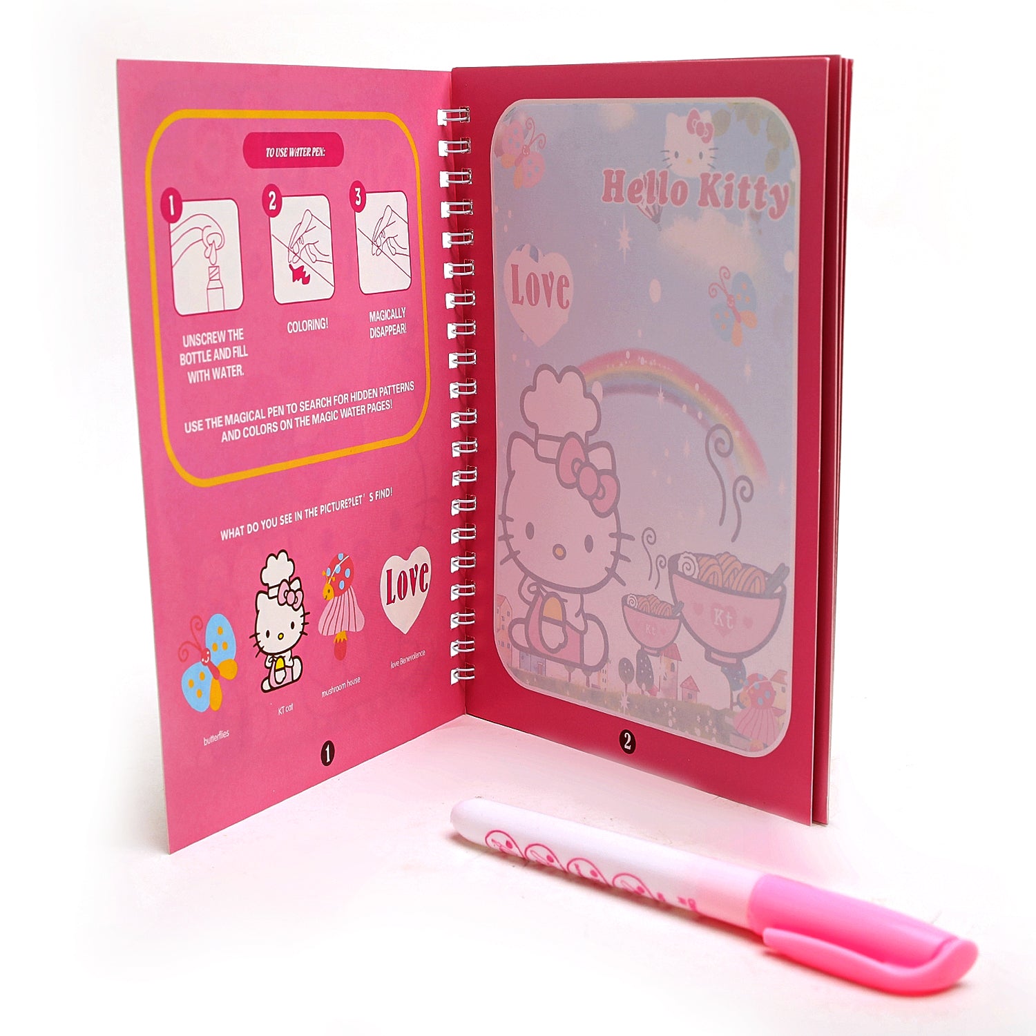 Magic Water Coloring Book - Multi Color, Coloring Books, Chase Value, Chase Value