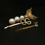 Hair Pin Card - Golden, Girls Hair Accessories, Chase Value, Chase Value