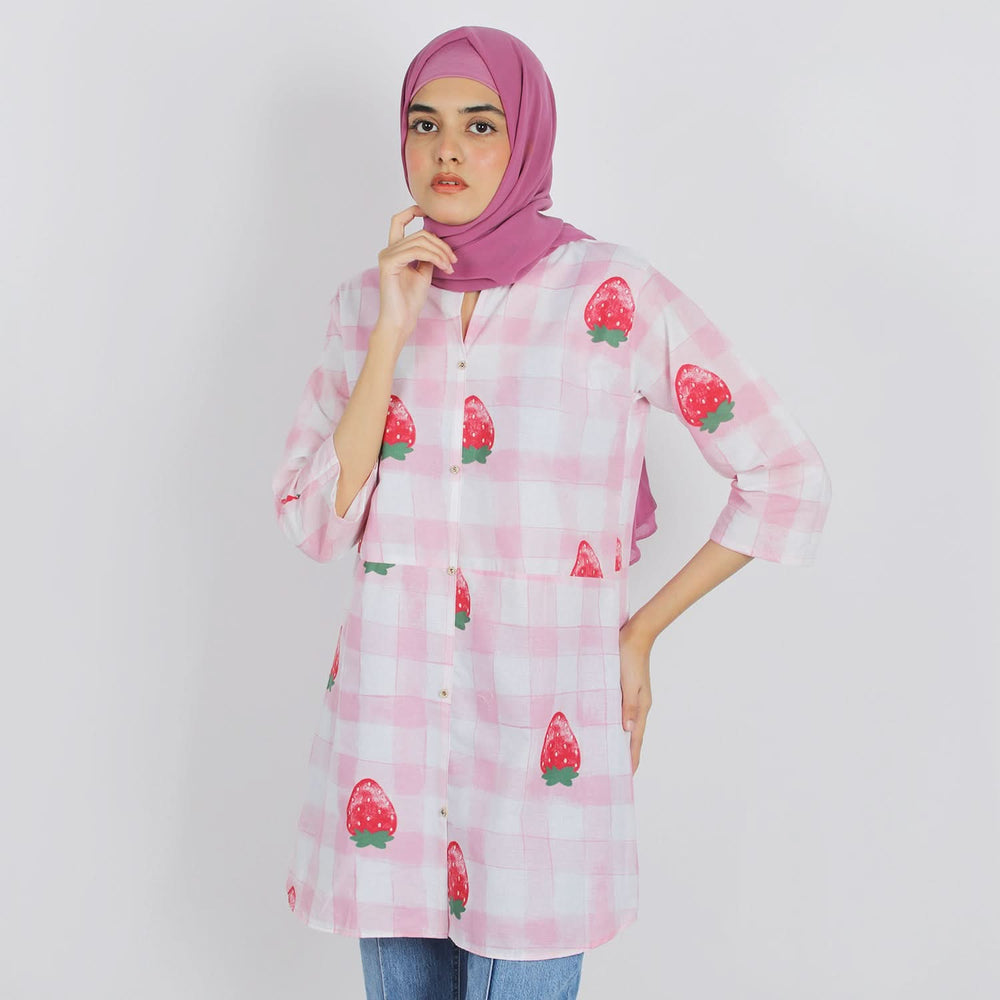 Women's Printed Kurti - Multi Color, Women Ready Kurtis, Chase Value, Chase Value