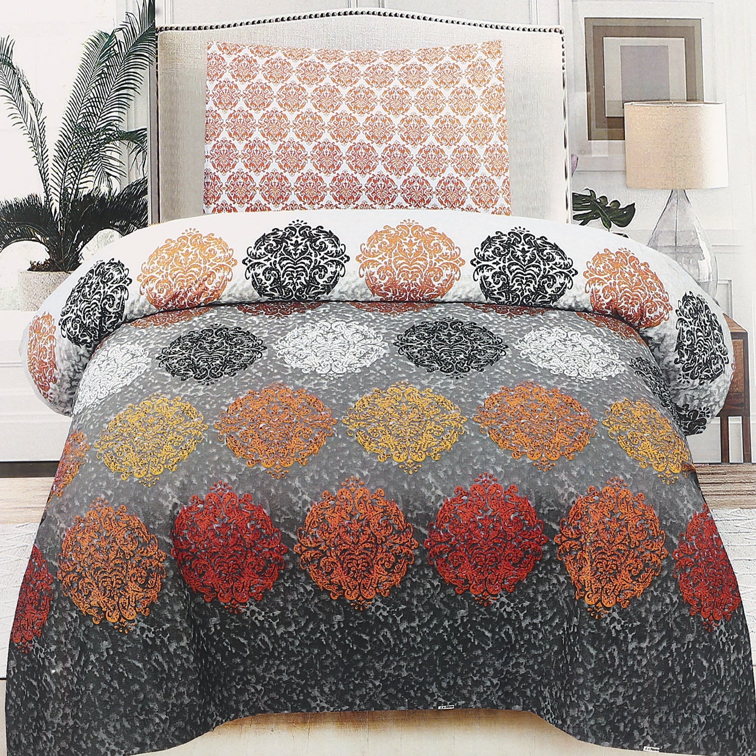 Single Bed Sheet Percale Finish - A6, Single Size Bed Sheet, Chase Value, Chase Value