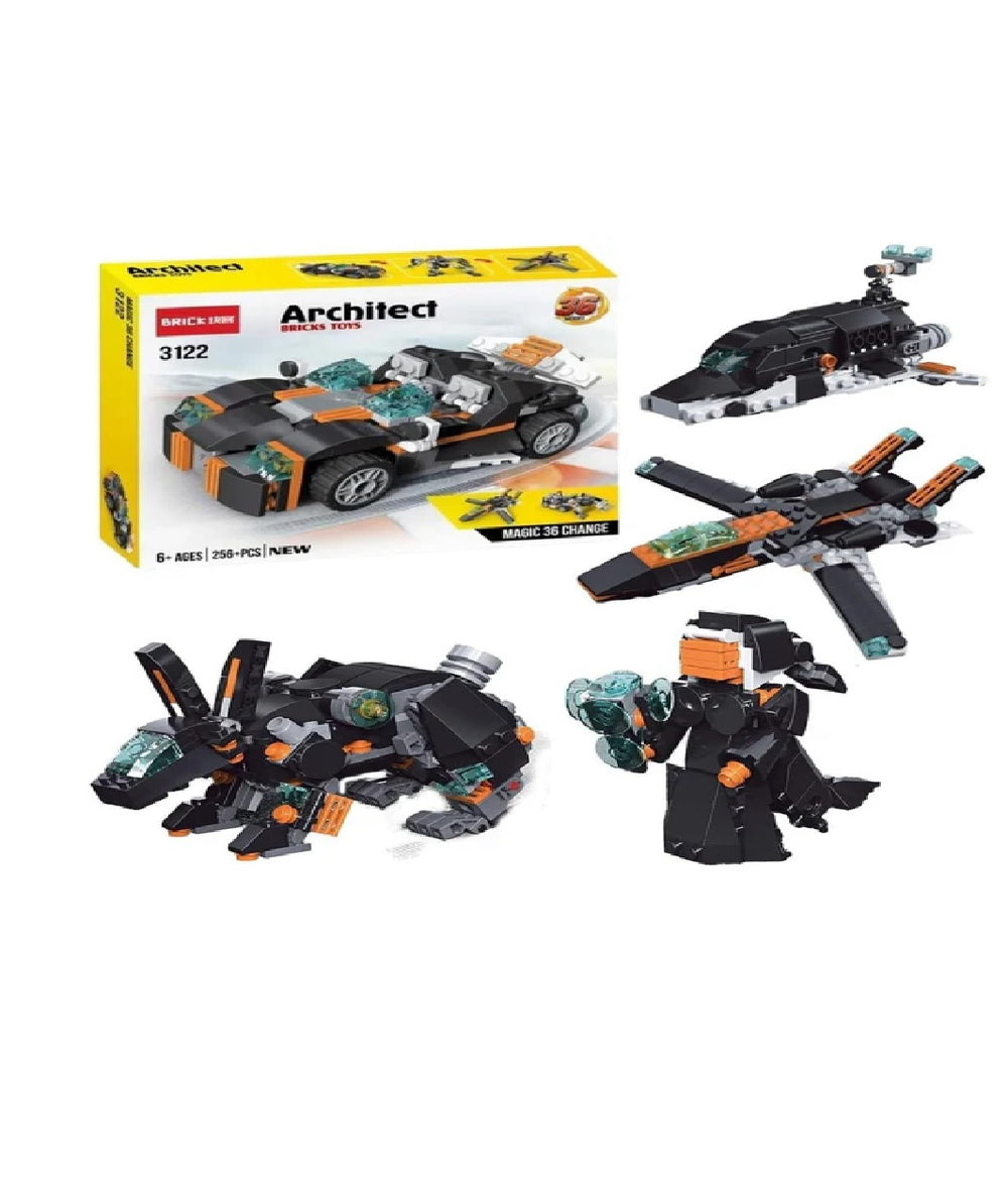 Car Block Set 256+Pcs, Kids Blocks & Building Toys, Chase Value, Chase Value