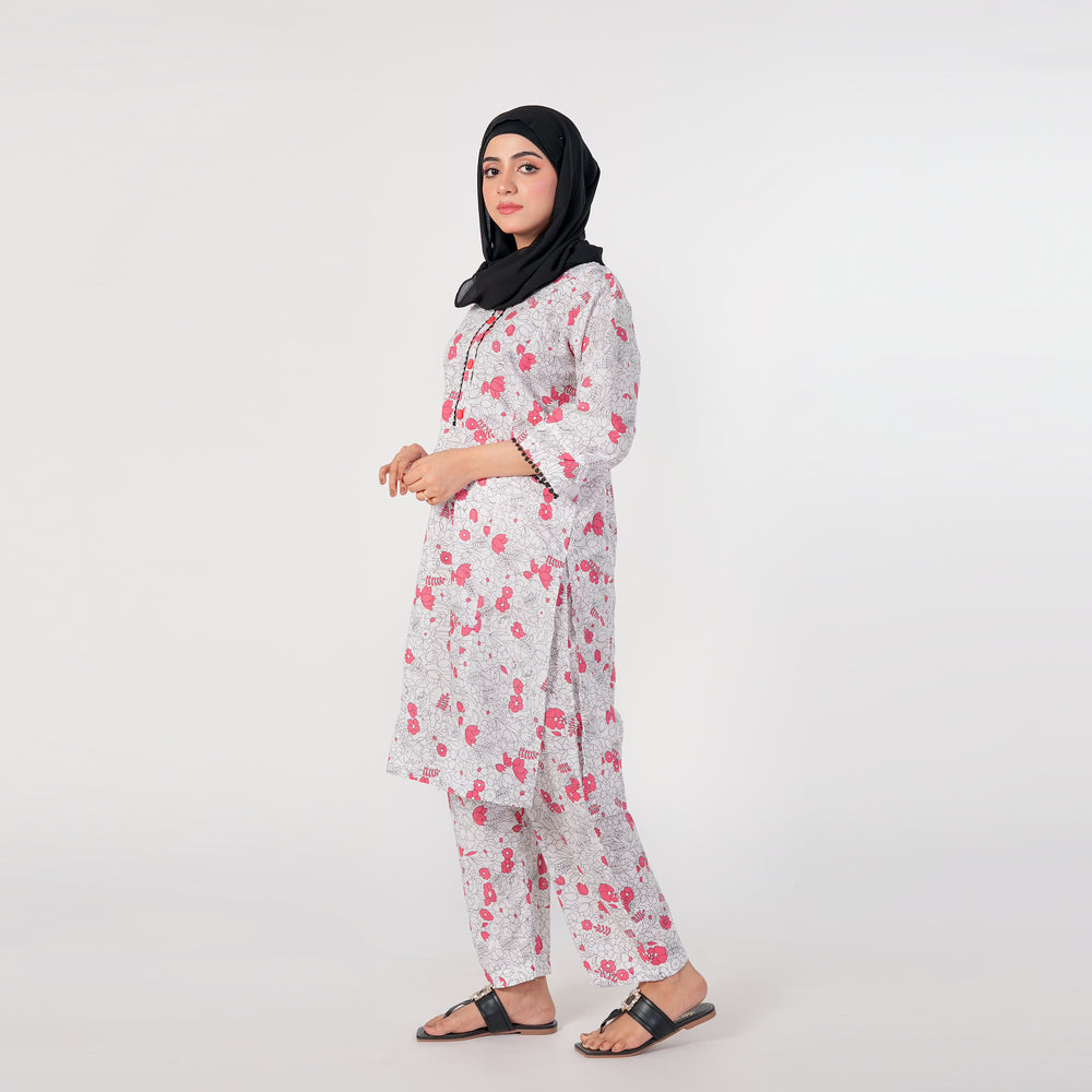 Women's Co-Ords Set - White, Women Co-Ord Set, Chase Value, Chase Value