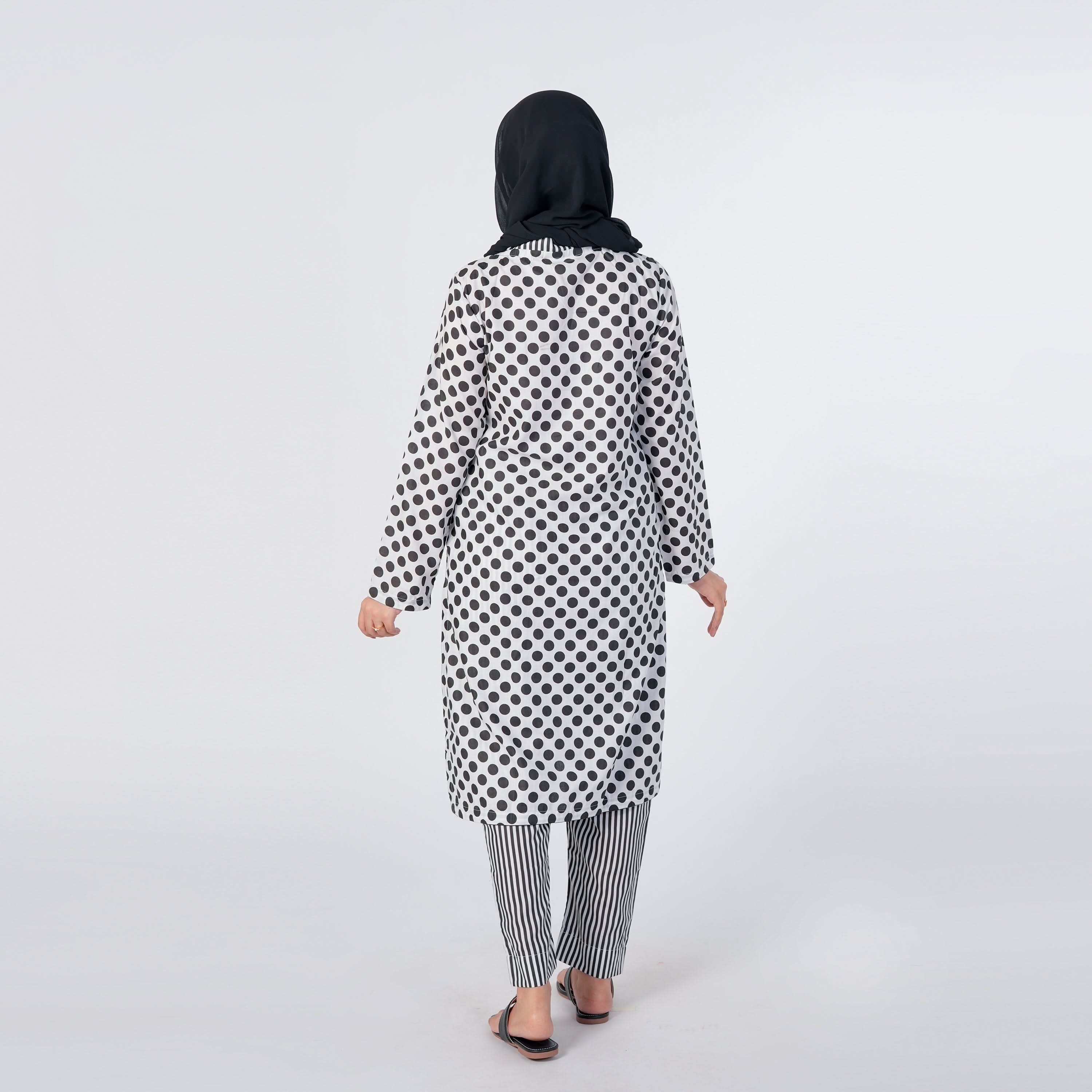 Women's Printed Shalwar Suit - Black, Women Shalwar Suits, Chase Value, Chase Value