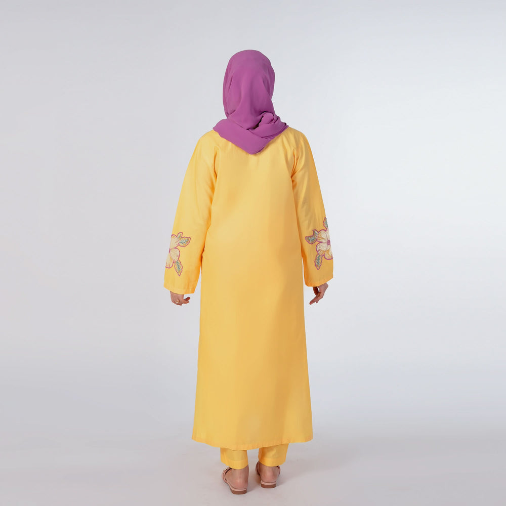 Women's Cotton Embroidered 2Pcs Suit - Yellow, Women Shalwar Suits, Chase Value, Chase Value