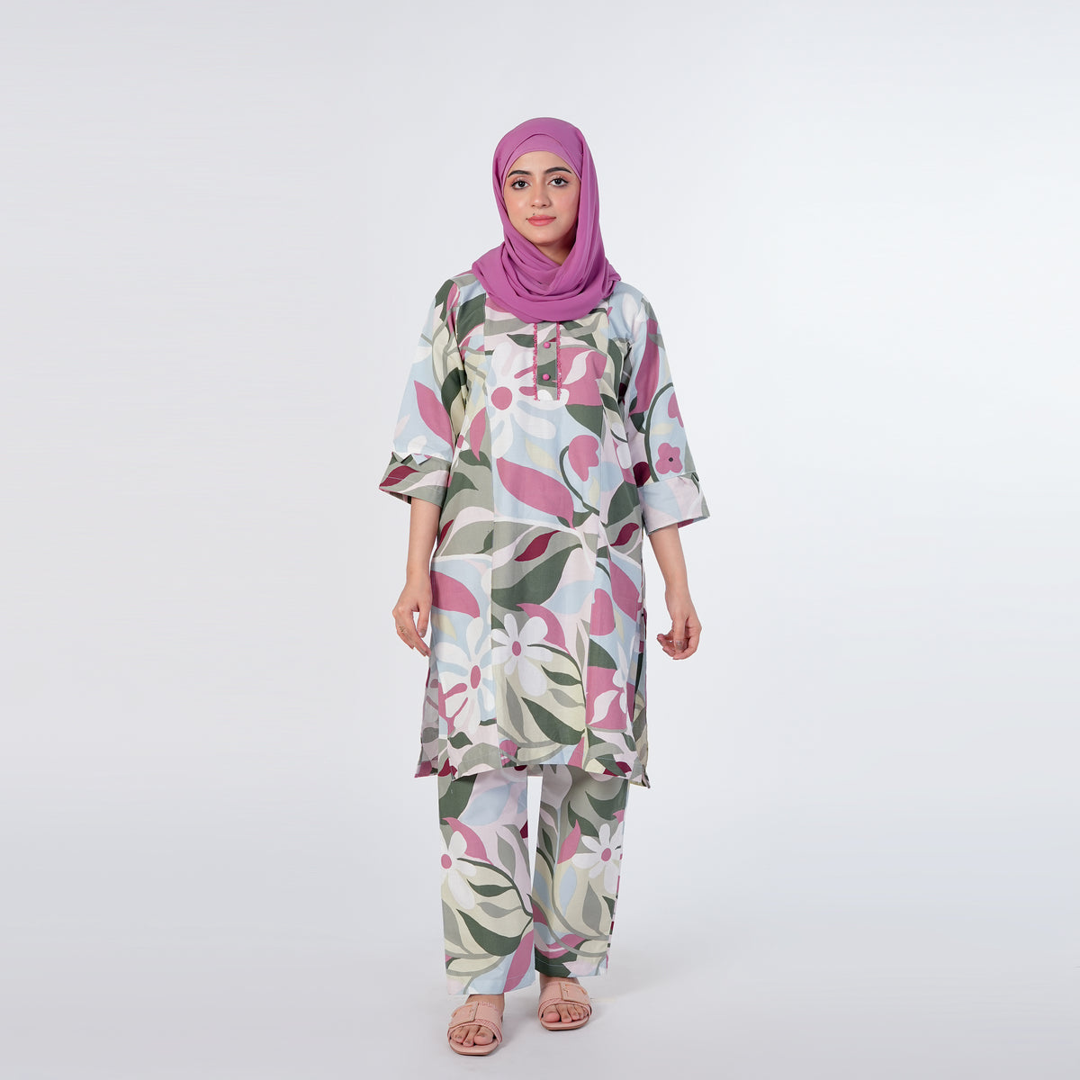 Women's Co-Ords Set - Tea Pink, Women Co-Ord Set, Chase Value, Chase Value