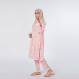 Women's Printed Stitched Shalwar Suit - Pink, Women Shalwar Suits, Chase Value, Chase Value