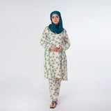 Women's Printed Linen Co-Ord Set - Fawn, Women Co-Ord Set, Chase Value, Chase Value