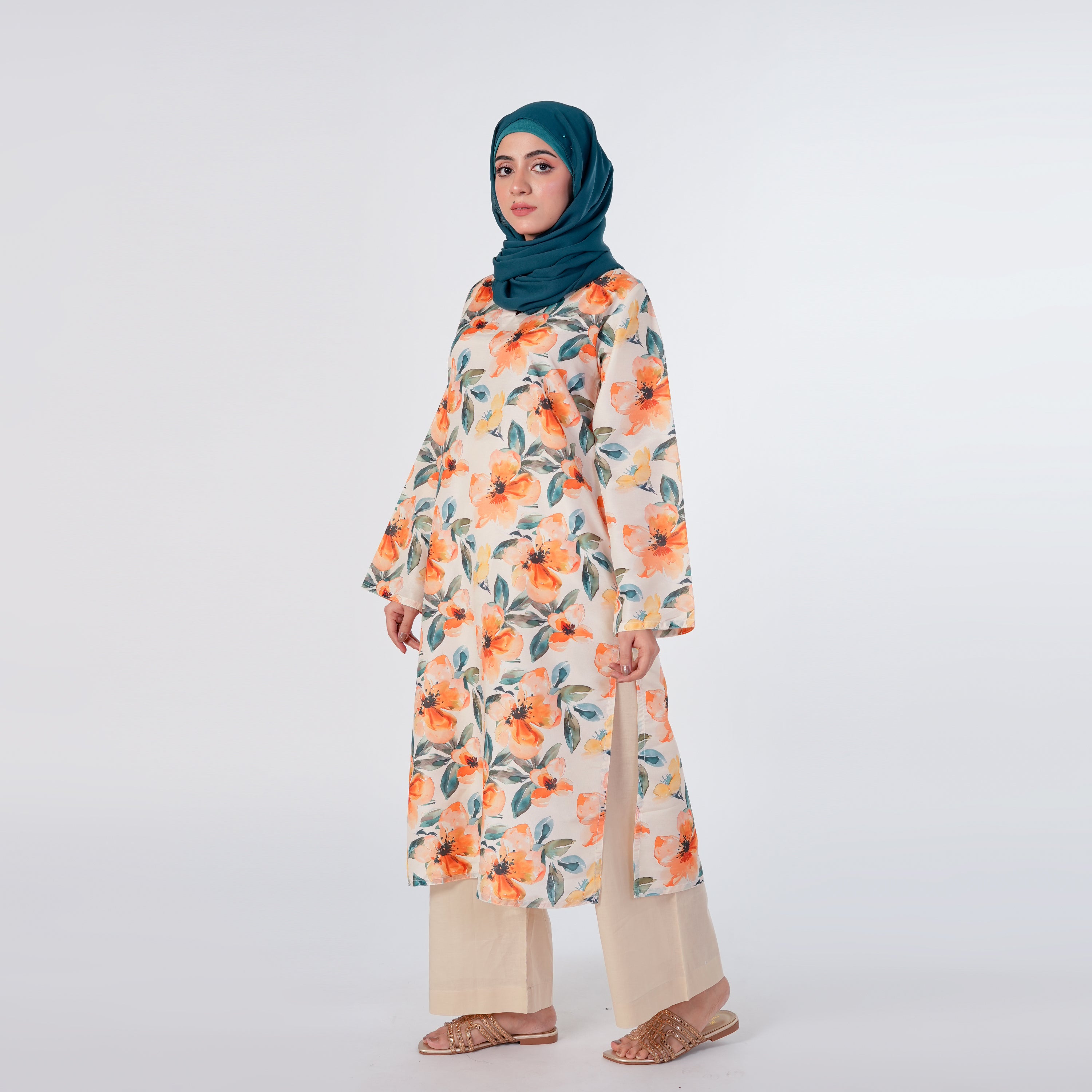 Women's Lawn Kurti - Multi Color, Women Ready Kurtis, Chase Value, Chase Value