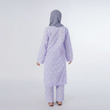 Women's Stitched 2pcs Suit - Purple, Women Shalwar Suits, Chase Value, Chase Value