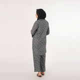 Women's Printed Dot Western Co-Ord Set - Black, Women Co-Ord Set, Chase Value, Chase Value