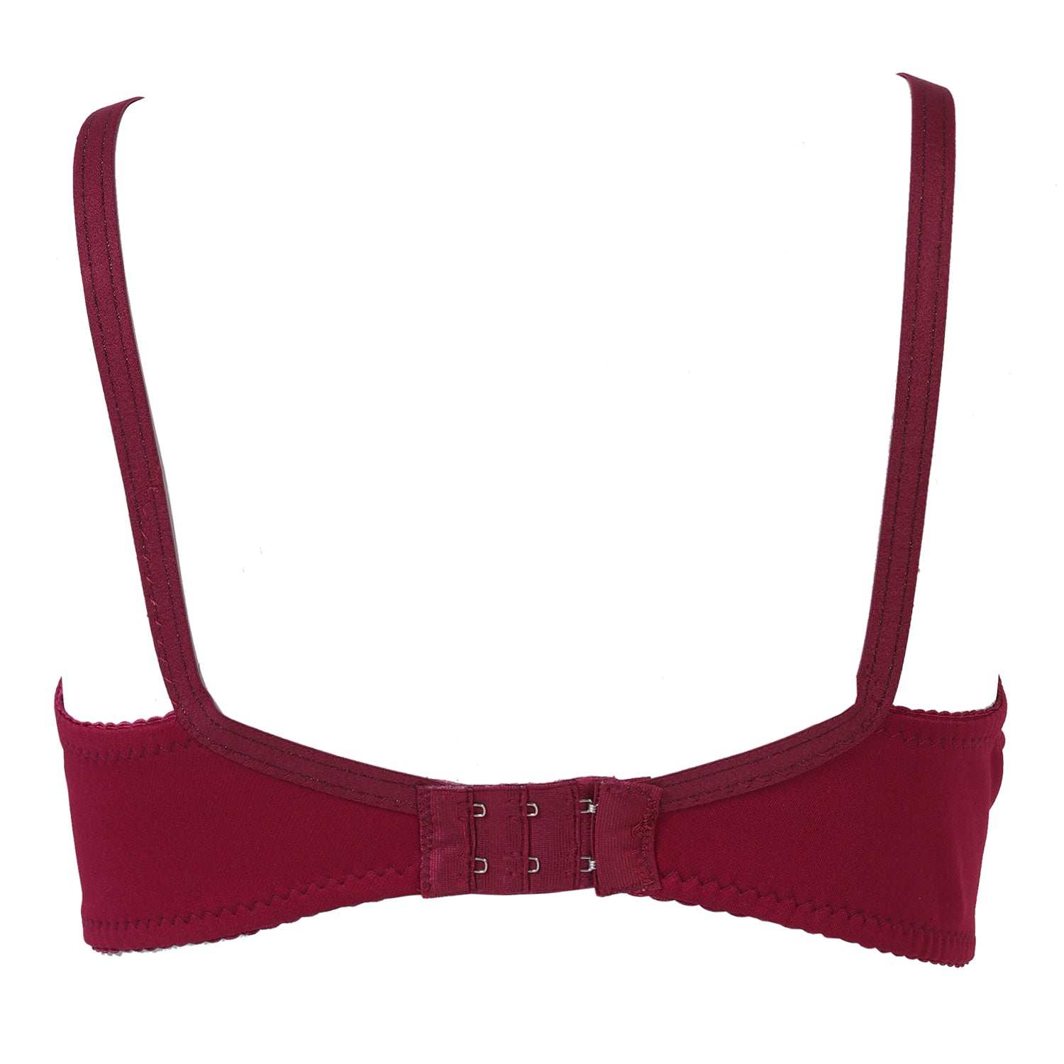 Women's Embroidered Bra - Maroon, Women Bras, Chase Value, Chase Value