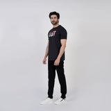 Men's Printed Half Sleeves T-Shirt - Black, Men's T-Shirts & Polos, Chase Value, Chase Value