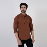 Eminent Men's Casual Plain Shirt - Coffee, Men's Shirts, Eminent, Chase Value