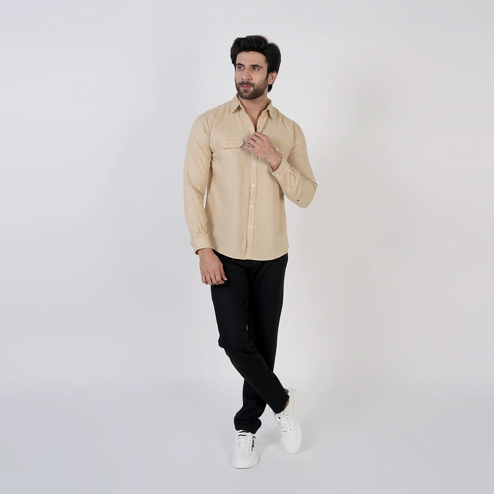 Eminent Men's Casual Shirt - Beige, Men's Shirts, Eminent, Chase Value