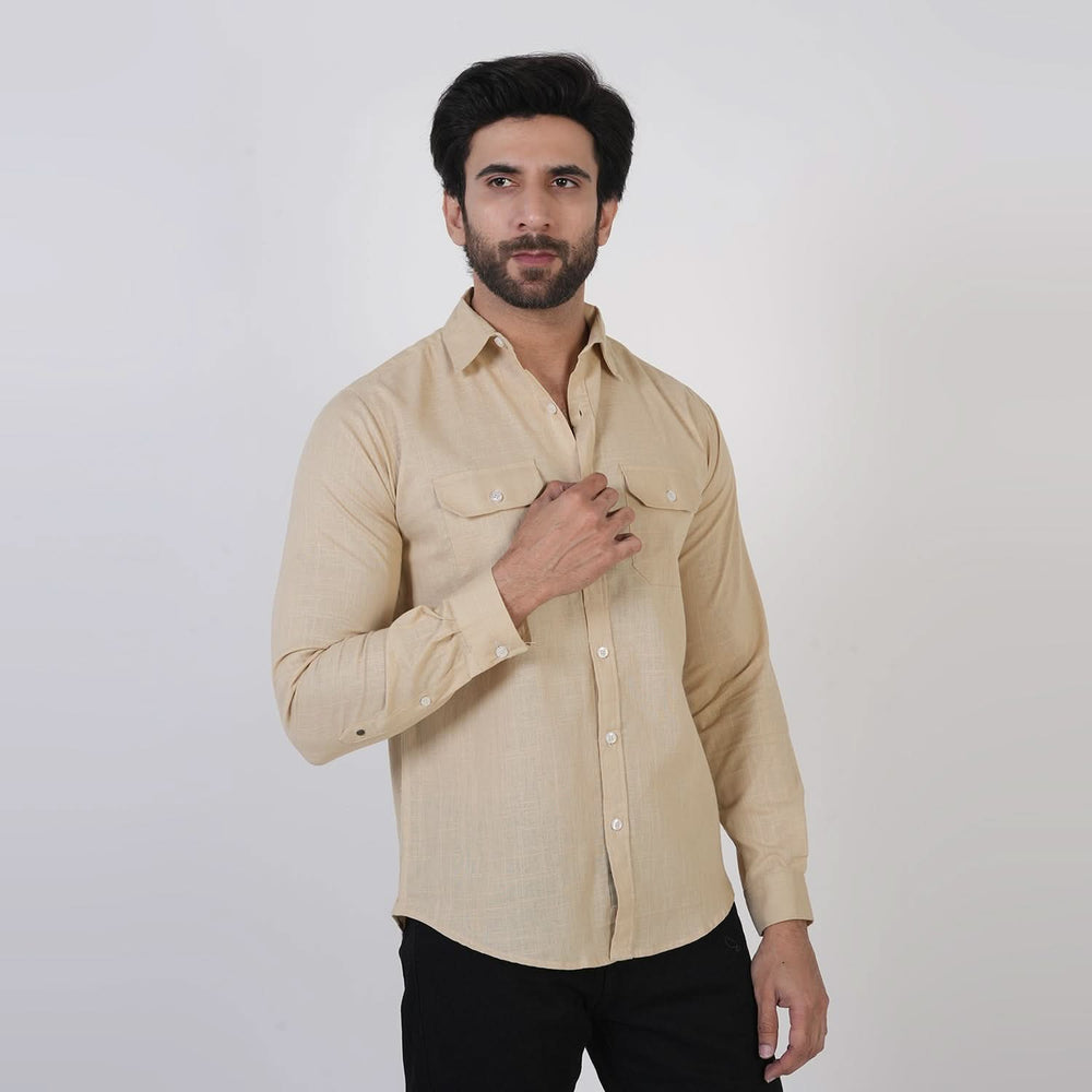 Eminent Men's Casual Shirt - Beige, Men's Shirts, Eminent, Chase Value