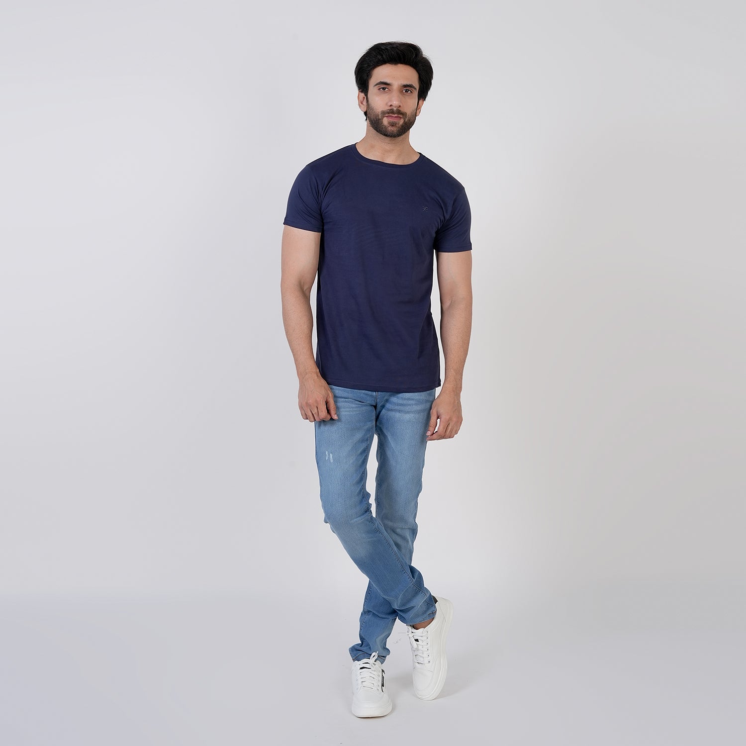 Eminent Men's Half Sleeves T-Shirt - Navy Blue, Men's T-Shirts & Polos, Eminent, Chase Value