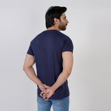 Eminent Men's Half Sleeves T-Shirt - Navy Blue, Men's T-Shirts & Polos, Eminent, Chase Value