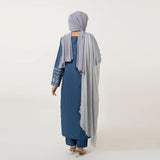 Women's Cotton Embroidered 2Pcs Suit - Dark Blue, Women Shalwar Suits, Chase Value, Chase Value