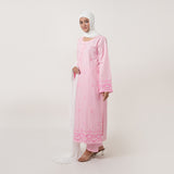 Women's Cotton Embroidered 2Pcs Suit - Pink, Women Shalwar Suits, Chase Value, Chase Value