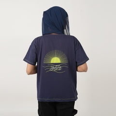 Eminent Women's Half Sleeves T-Shirt - Navy Blue