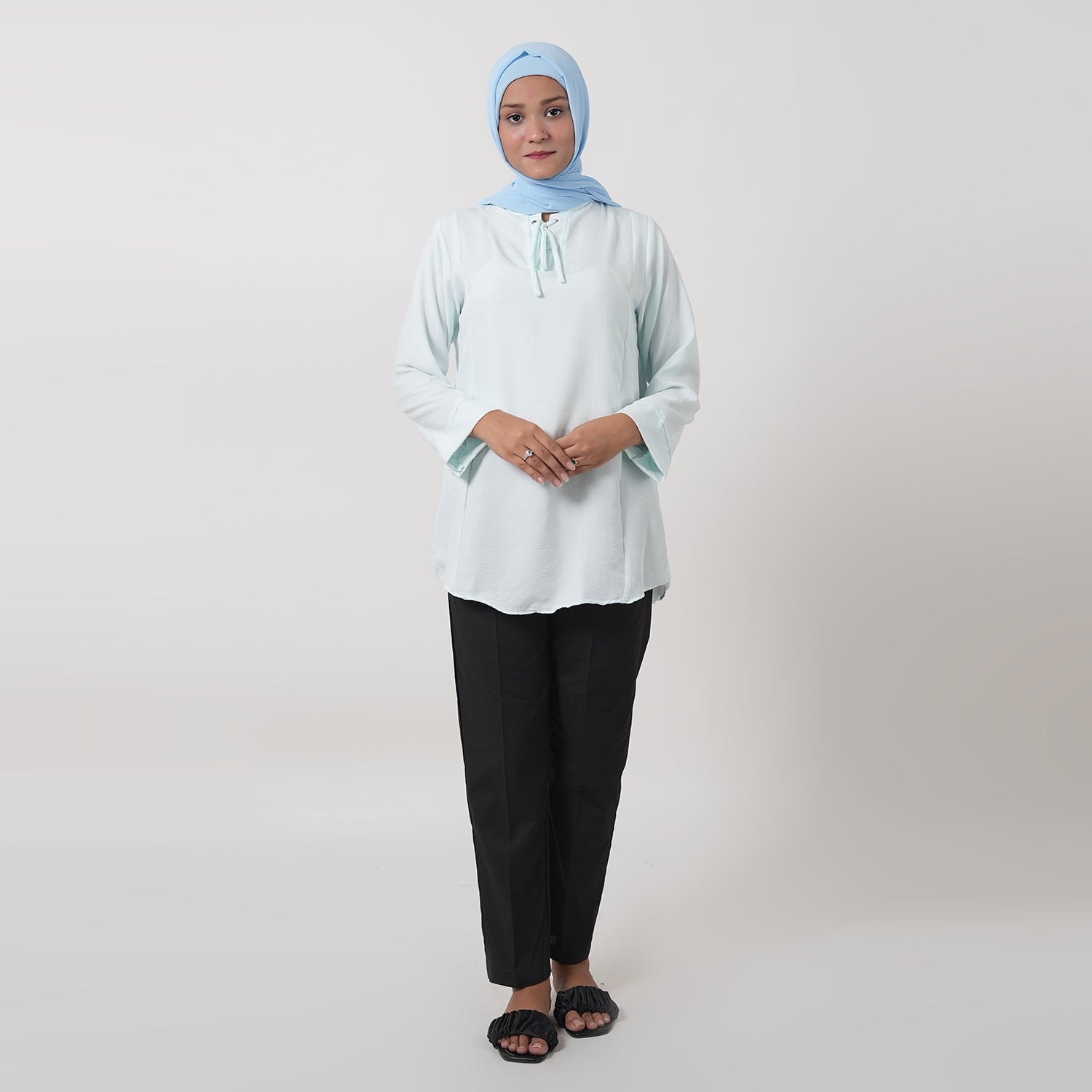 Women's Western Top - Cyan, Women T-Shirts & Tops, Chase Value, Chase Value