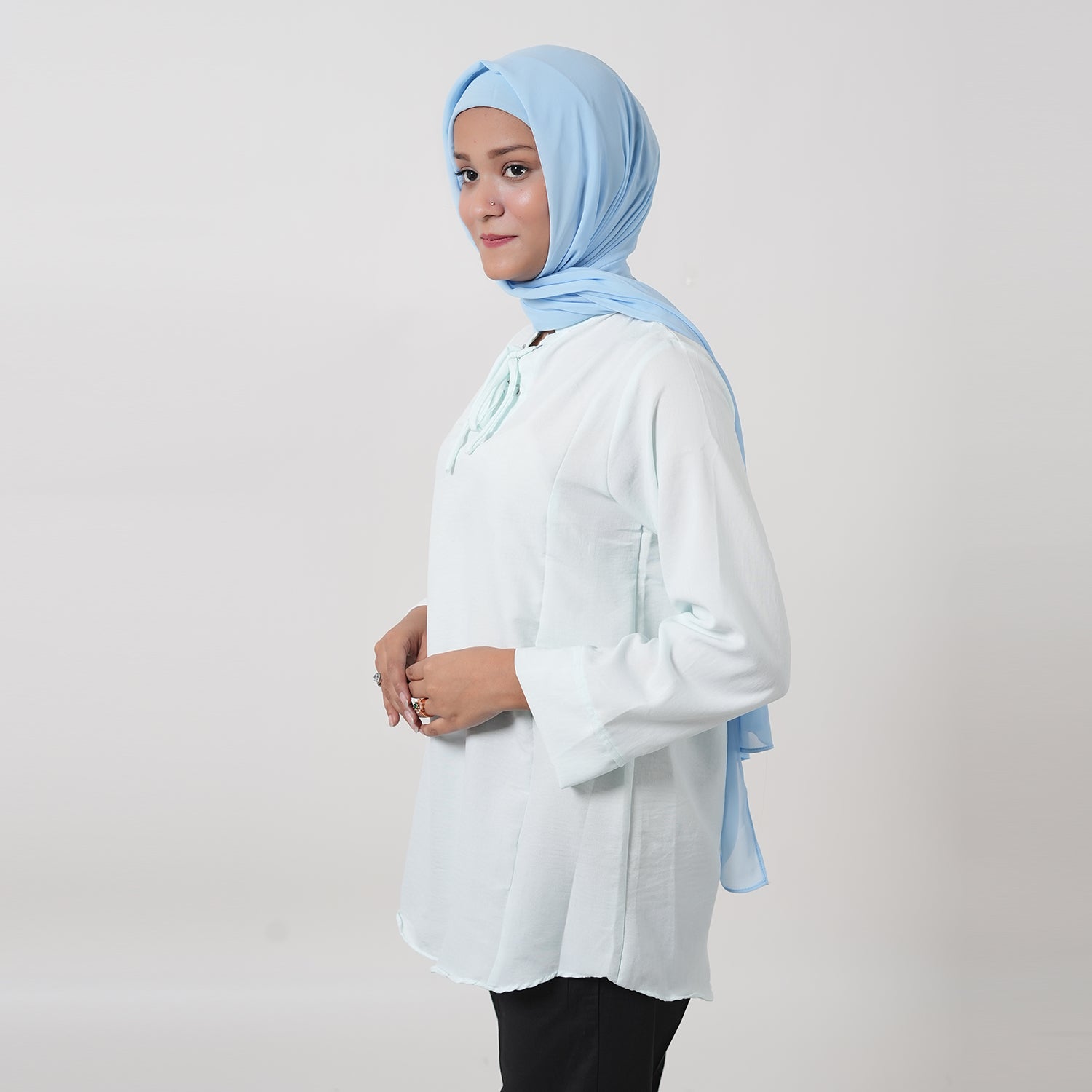 Women's Western Top - Cyan, Women T-Shirts & Tops, Chase Value, Chase Value