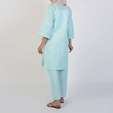 Women's Fancy 2 Pcs Suit - Sea Green, Women Shalwar Suits, Chase Value, Chase Value