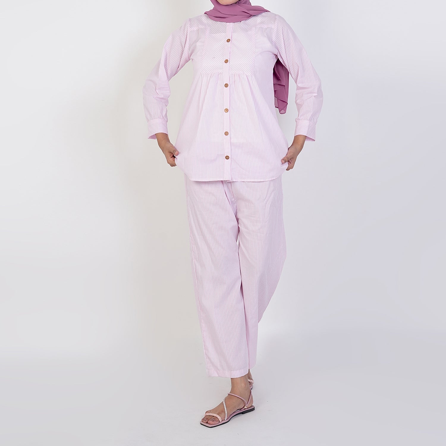 Women's Western Co-Ord Set - Baby Pink, Women Co-Ord Set, Chase Value, Chase Value