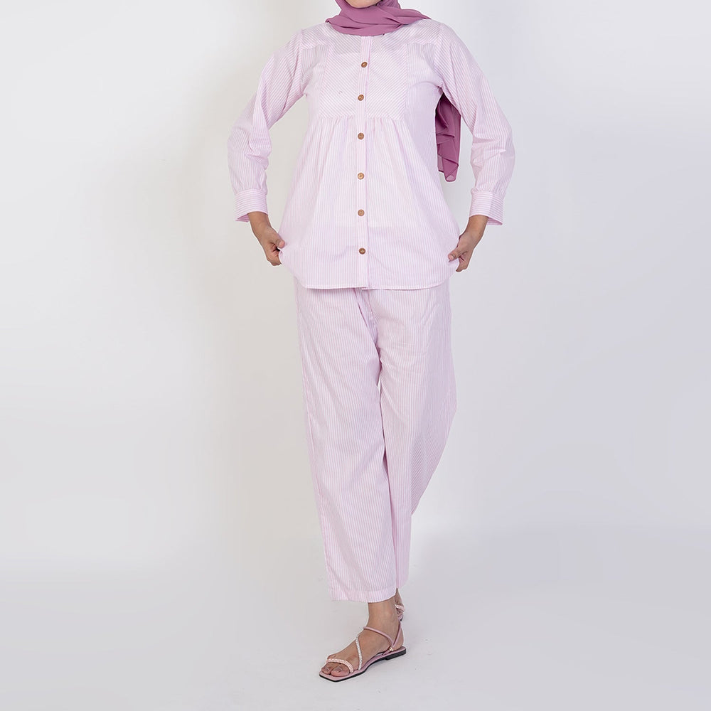 Women's Western Co-Ord Set - Baby Pink, Women Co-Ord Set, Chase Value, Chase Value