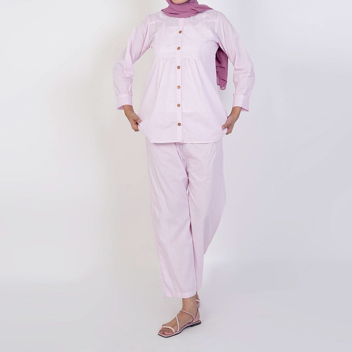 Women's Western Co-Ord Set - Baby Pink, Women Co-Ord Set, Chase Value, Chase Value
