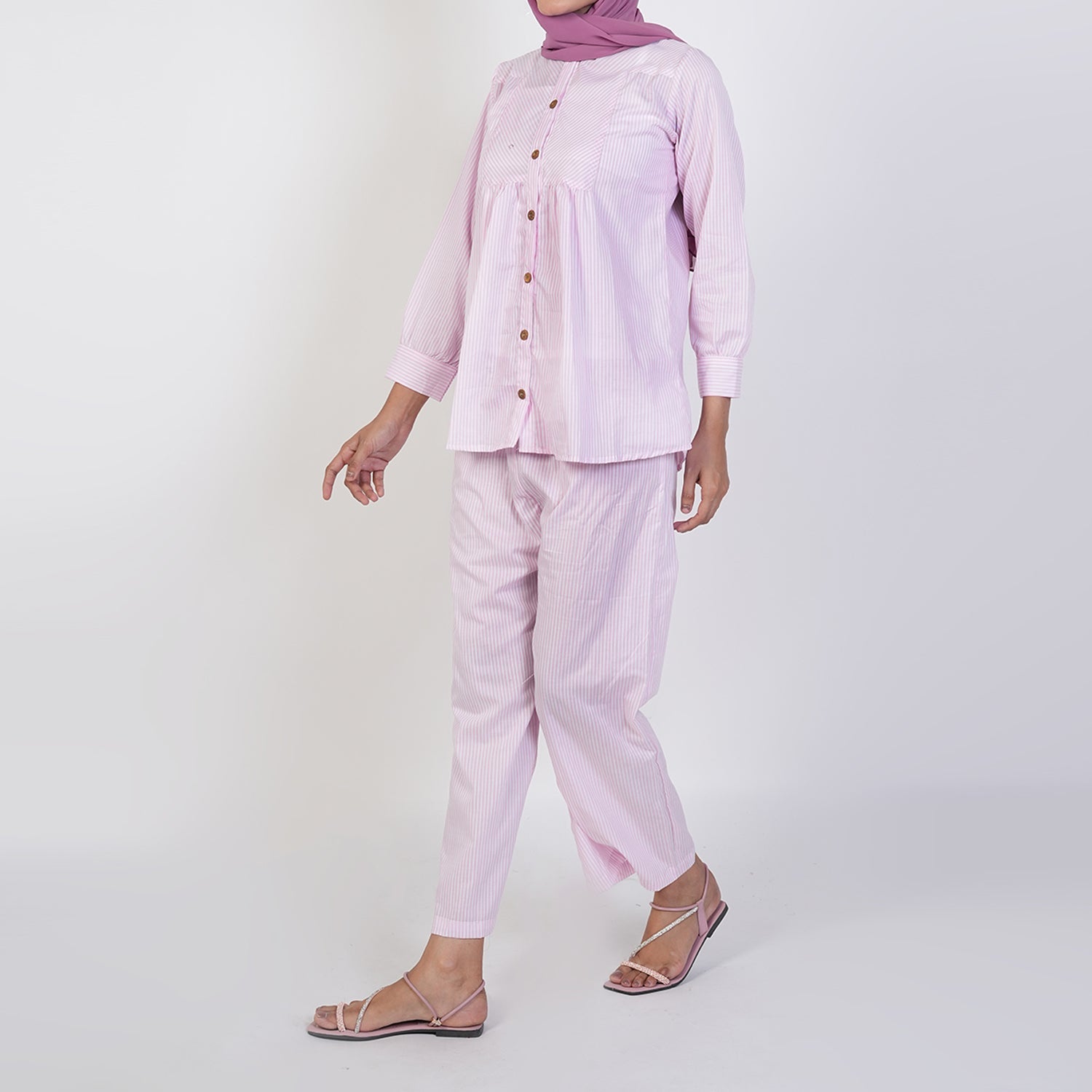 Women's Western Co-Ord Set - Baby Pink, Women Co-Ord Set, Chase Value, Chase Value